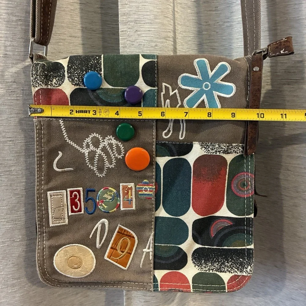 Japanese‎ Brand Patchwork Messenger Crossbody Bag Boho Hippie